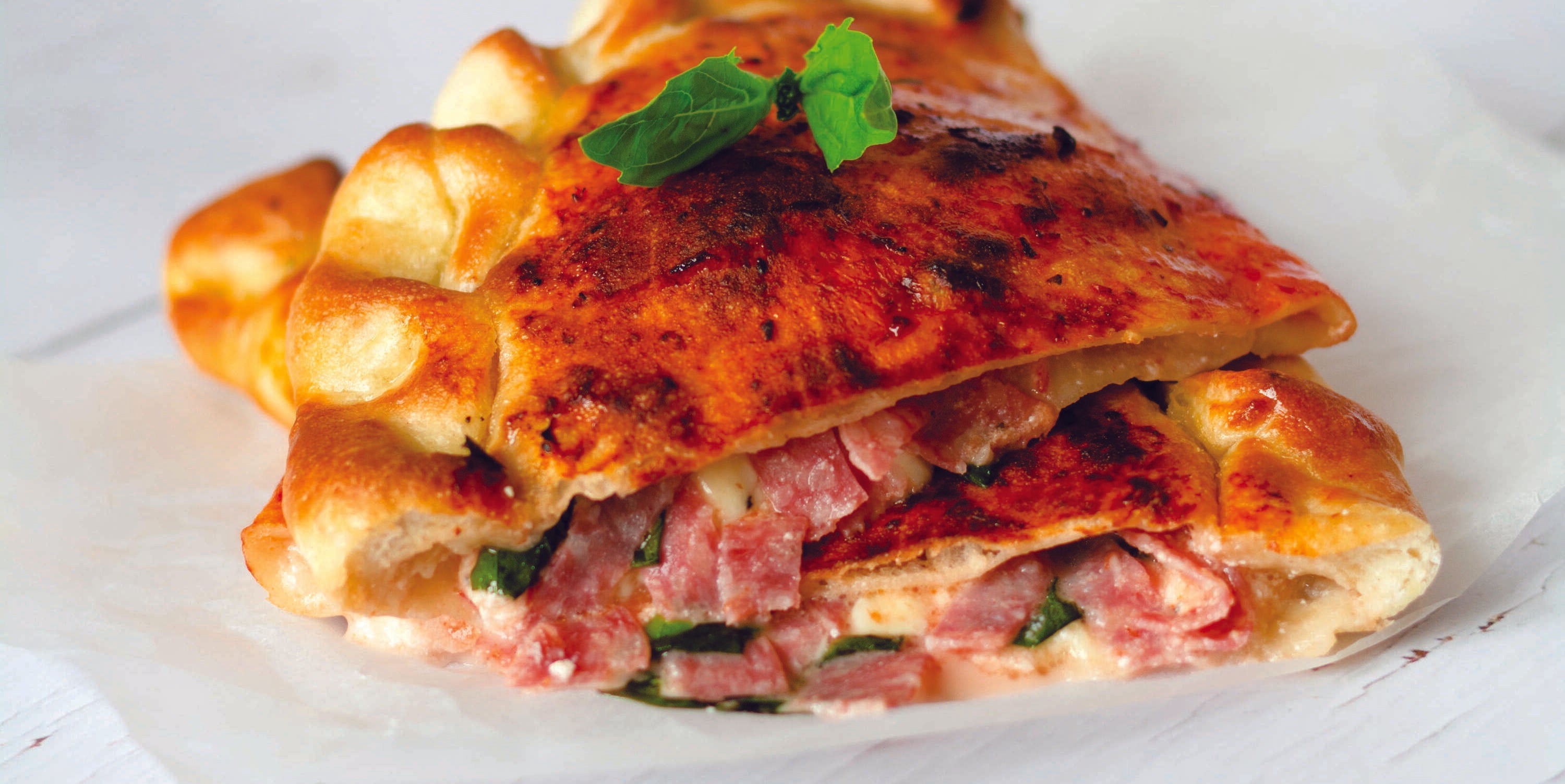 Salami & Ricotta Calzone