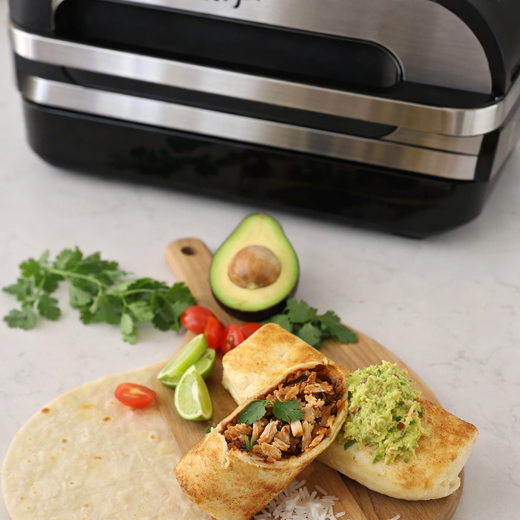 Speedy Chicken Chimichangas