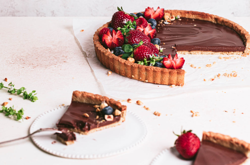 Vegan Chocolate Tart