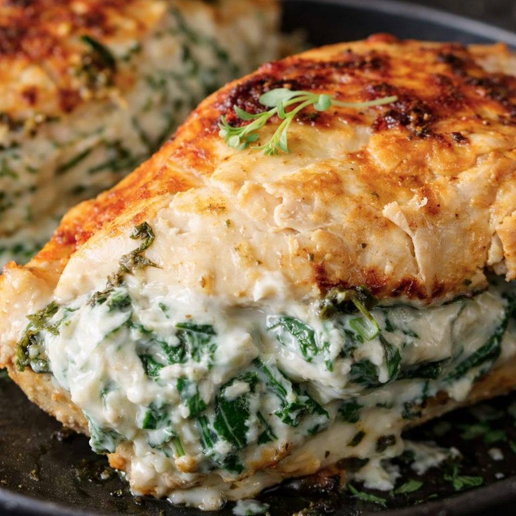 Cheesy Stuffed Chicken Breasts