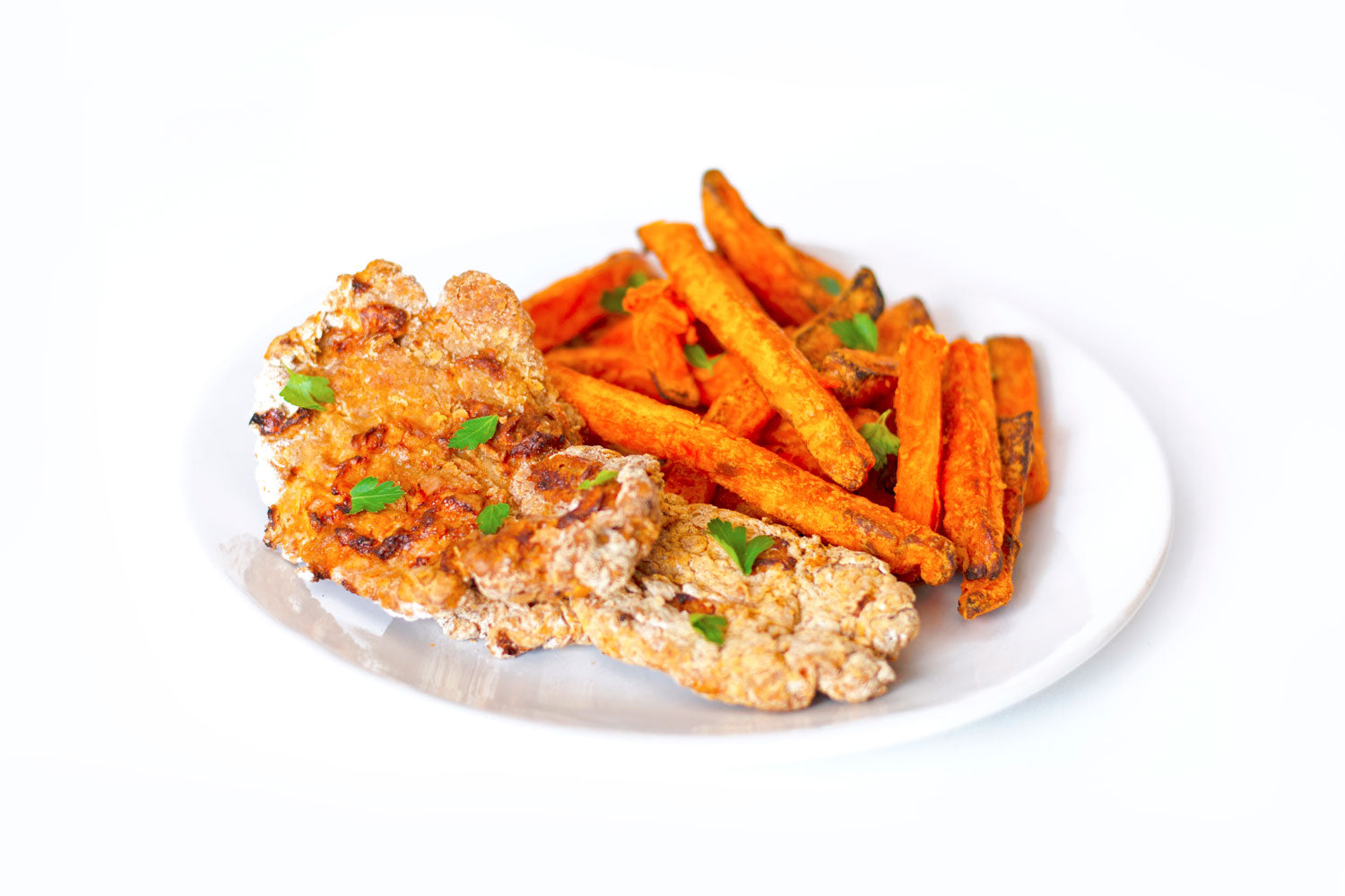 Fried Pork & Sweet Potato Chips