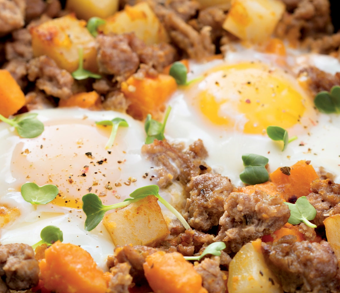 Sweet Potato Sausage Hash