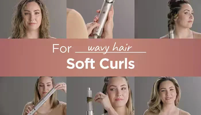 Soft Curls for Wavy Hair