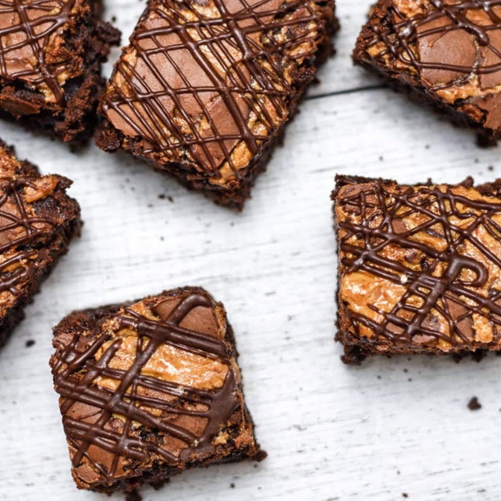 Peanut Butter Chocolate Brownies