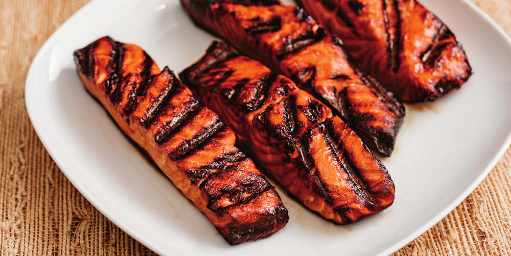 Teriyaki Marinated Salmon