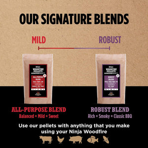 Ninja Woodfire Grill Robust Blend Pellets 900g