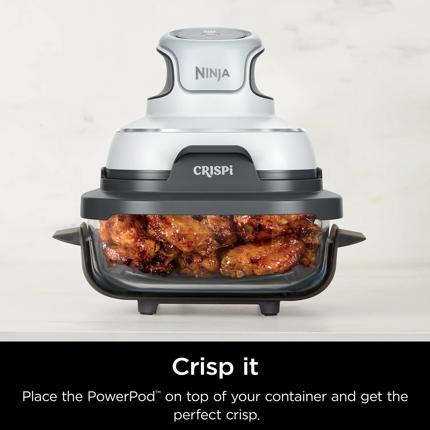 Ninja Crispi 2.3L CleanCrisp Glass Container Pack