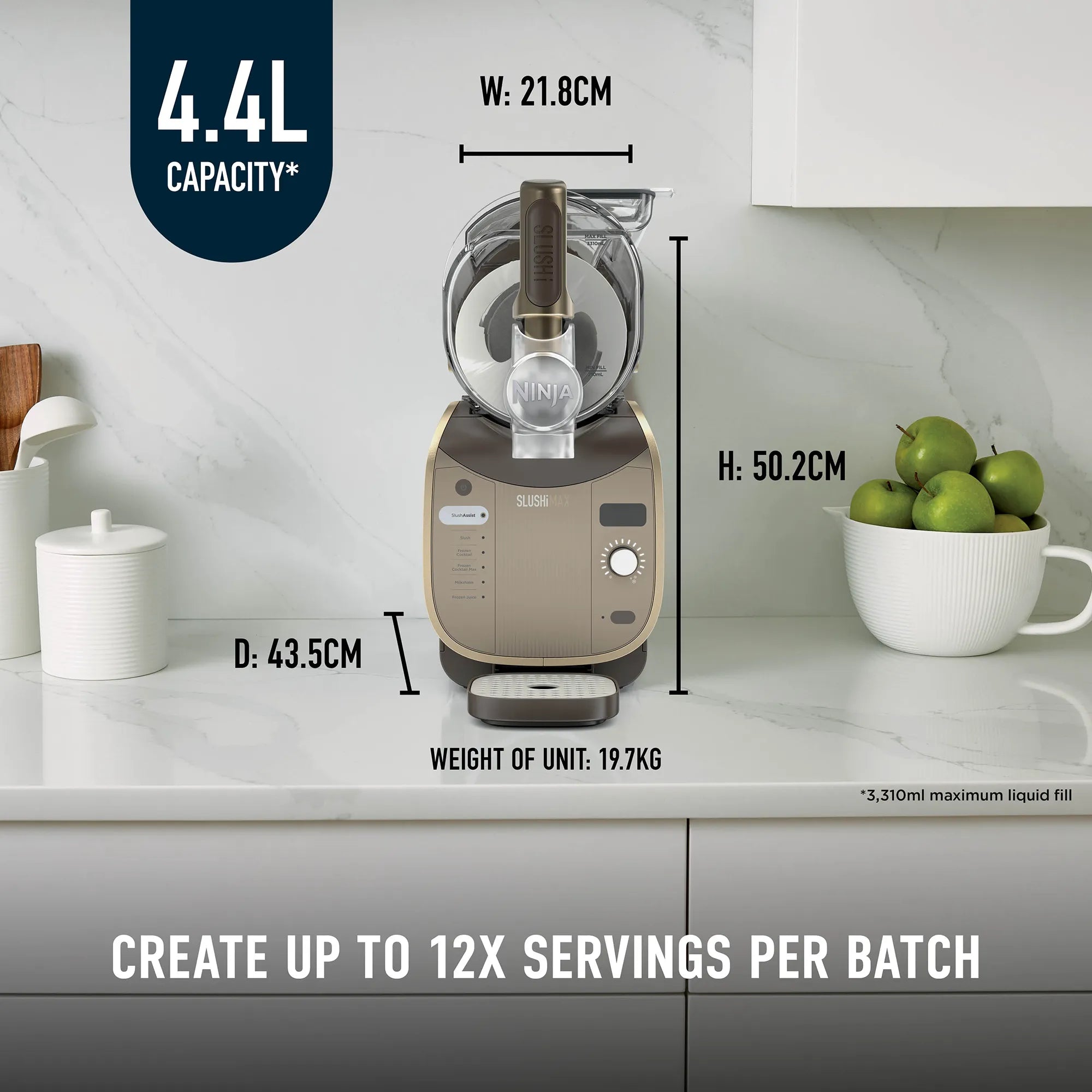 Ninja SLUSHi Max Smart Frozen Drink Maker