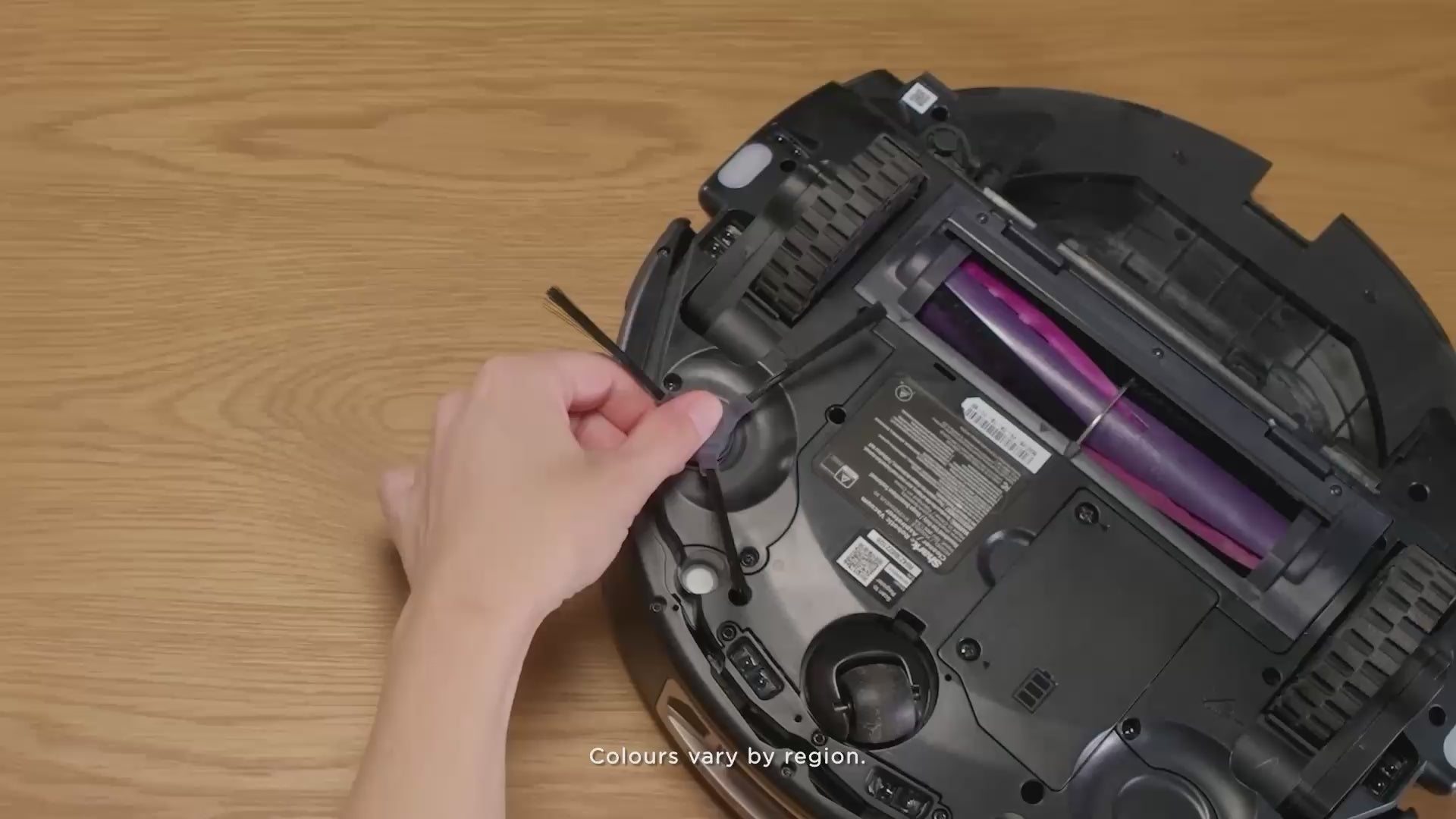 Cleaning wheels and sensors