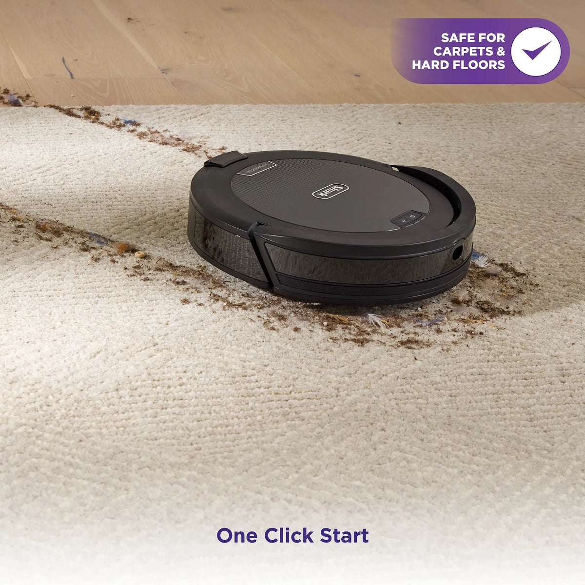 Shark Navigator Robot Vacuum Clean and Empty System